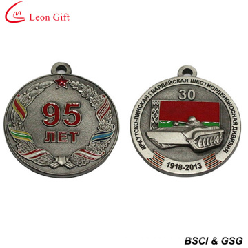 Médaille d&#39;argent souvenir personnalisé (LM10052)